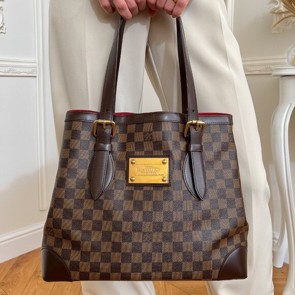 Louis Vuitton Handbags - Authentic Louis Vuitton Hampstead Mm Damier Ebene Shoulder Handbag CA2097 B0881